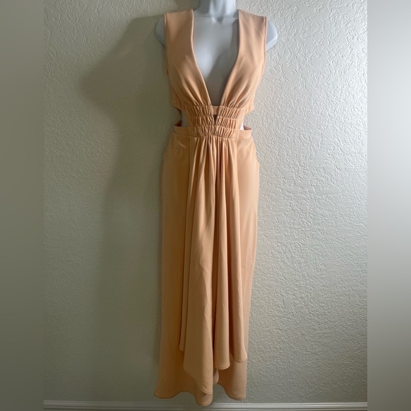 Acler Dresses & Skirts - Acler Raven Sleeveless Cut Out Maxi Dress Sz S